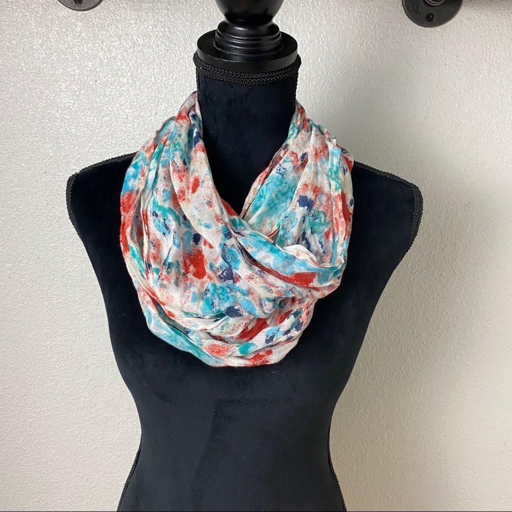 Thin Watercolor Scarf